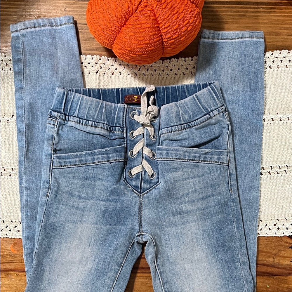 7 For All Mankind Light Blue Kids Jeans